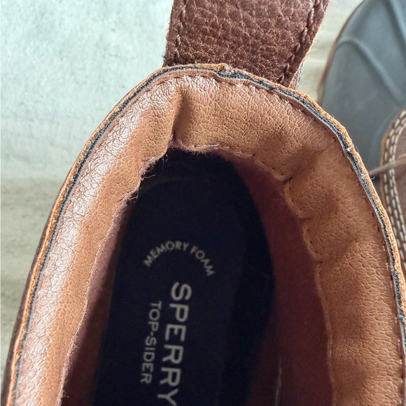Sperry Top-Sider Mens 8 Duck Boots Brown Black Waterproof Winter Retro Classic main image 9